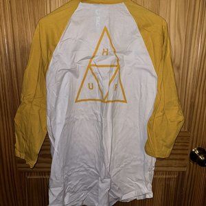 HUF Triple Triangle Raglan 3/4 Sleeve Tee
